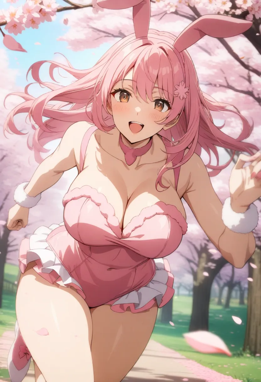 Cherry Blossom Bunny #4