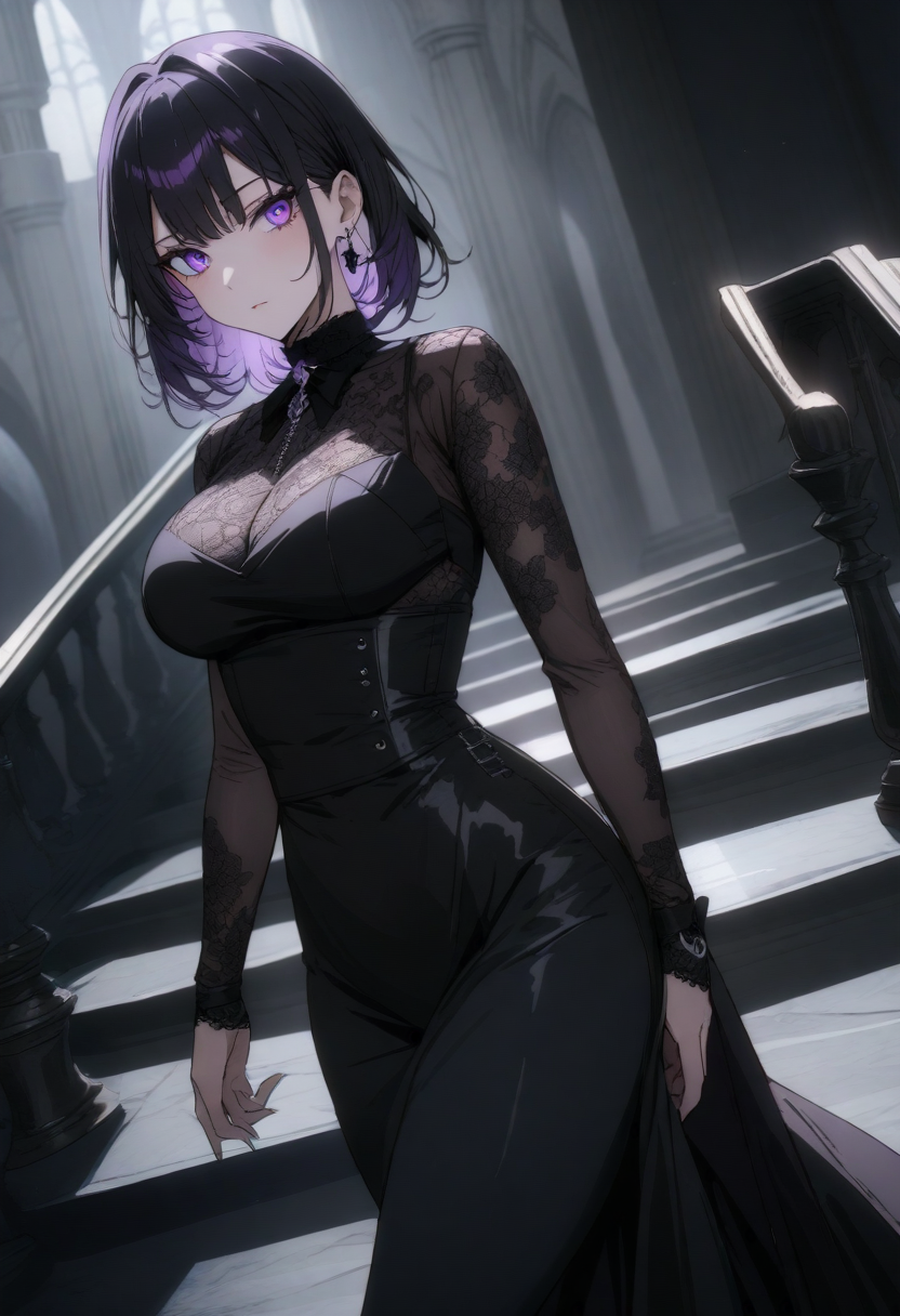 Noir Gothic Maid #4